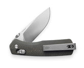 The James Brand - The Carter OD Green / Stainless / Micarta / Straight